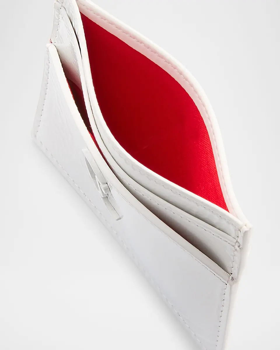 Christian Louboutin Loubi54 Card Case in Naplak Leather | Thumbnail 4