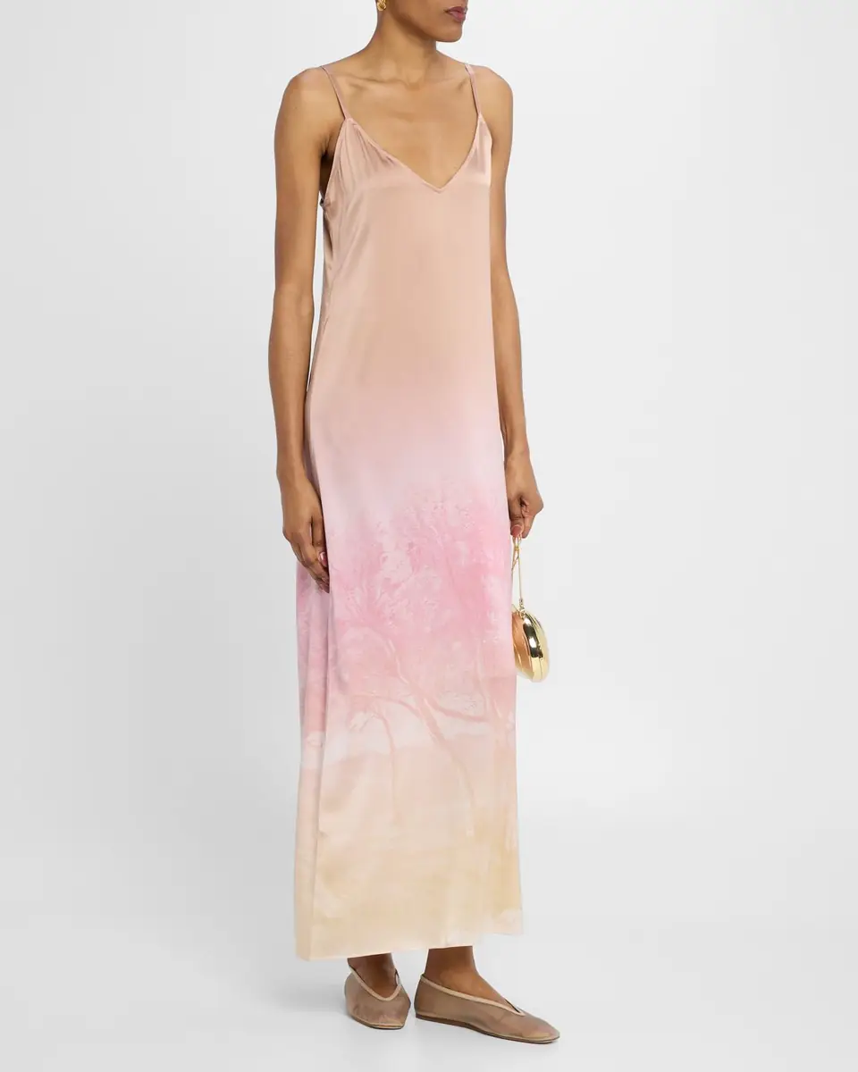 Pierre-Louis Mascia Sleeveless Ombre Landscape-Print Maxi Dress | Thumbnail 4 Pierre-Louis Mascia Sleeveless Ombre Landscape-Print Maxi Dress | Thumbnail 4