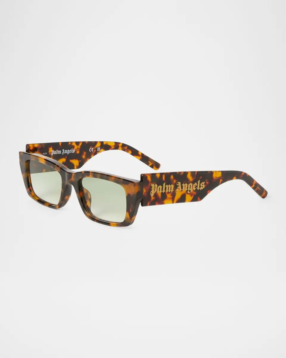 Palm Angels Palm Rectangle Acetate Sunglasses | Thumbnail 2