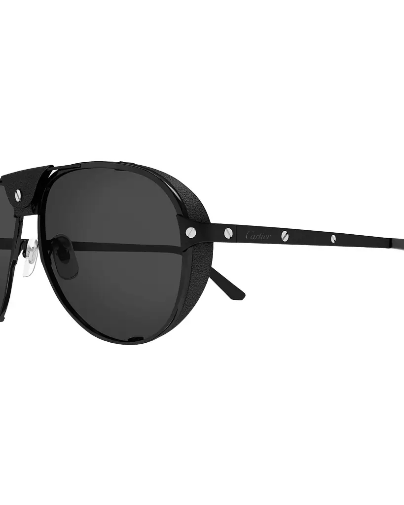 Cartier Men 's CT0296SM Metal Aviator Sunglasses | Image 1 Cartier Men 's CT0296SM Metal Aviator Sunglasses | Image 1