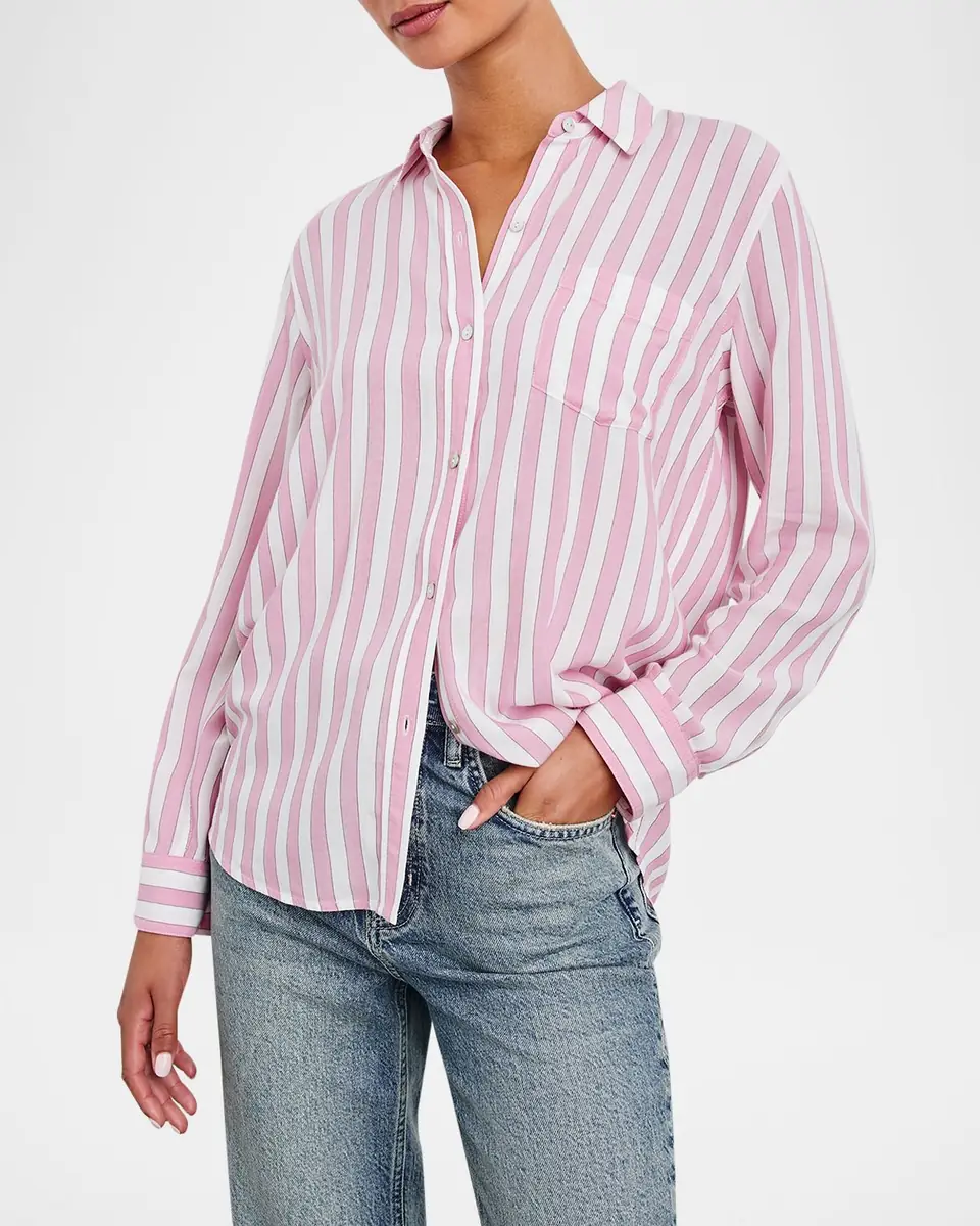RAILS Wren Striped Button-Front Shirt | Thumbnail 2 RAILS Wren Striped Button-Front Shirt | Thumbnail 2