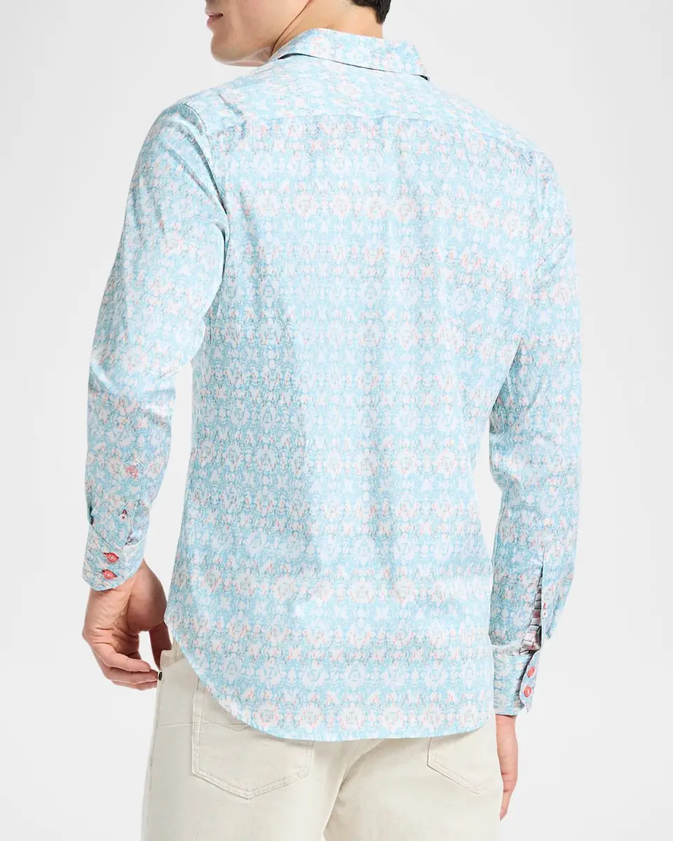 Robert Graham Men's Mariage Cotton-Stretch Sport Shirt | Thumbnail 2