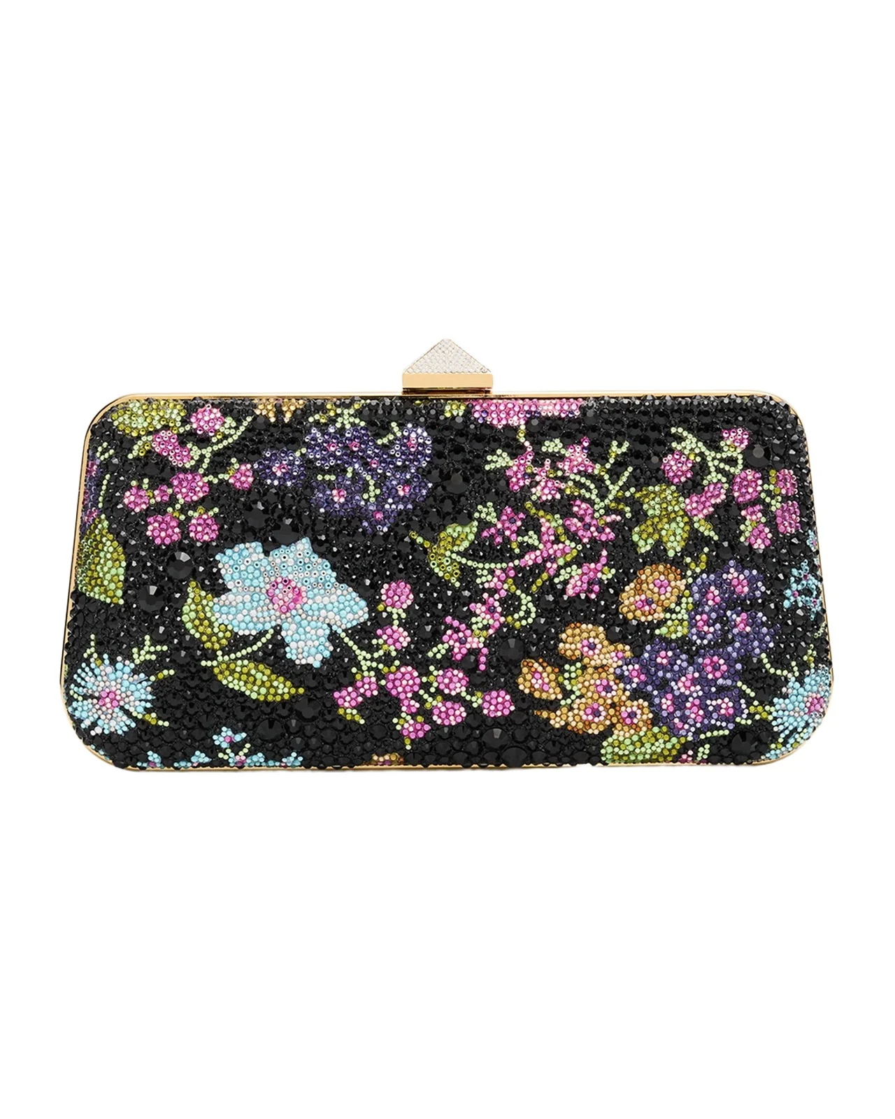 Valentino Garavani Carry Secrets Flower Embellished Minaudiere | Thumbnail 1 Valentino Garavani Carry Secrets Flower Embellished Minaudiere | Thumbnail 1