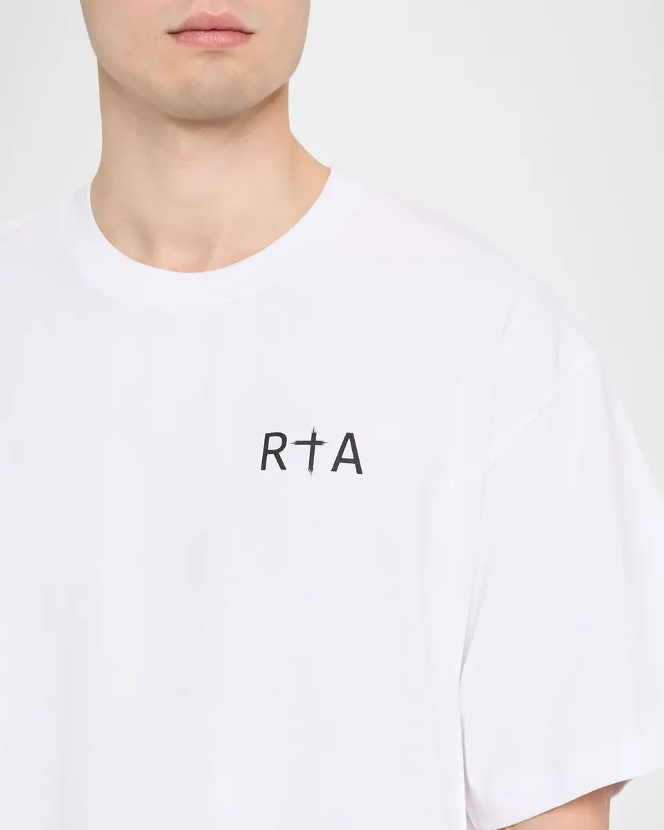 RTA Men's Colin Cotton Chest-Logo T-Shirt | Thumbnail 5
