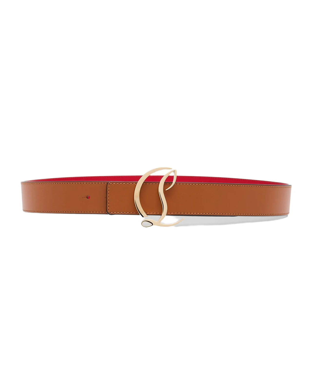 CL Logo Leather Belt CL Logo Leather Belt