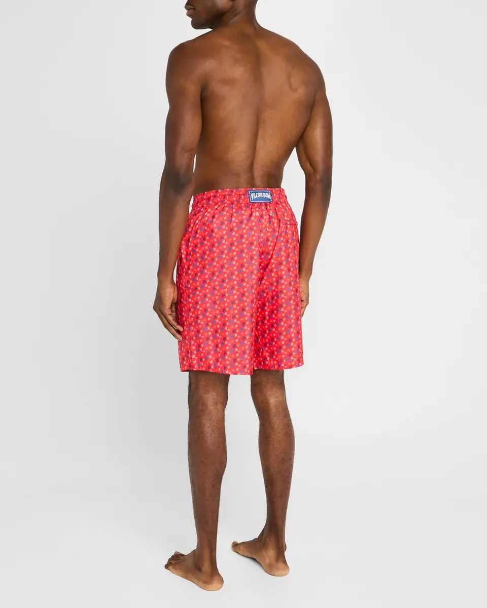 Vilebrequin Men's Okohina Mini Turtle Swim Trunks | Thumbnail 3 Vilebrequin Men's Okohina Mini Turtle Swim Trunks | Thumbnail 3