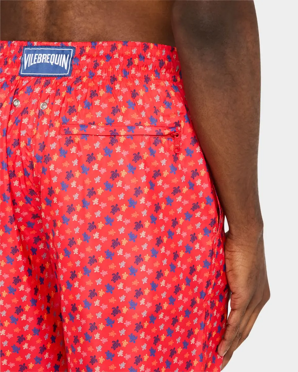 Vilebrequin Men's Okohina Mini Turtle Swim Trunks | Thumbnail 4 Vilebrequin Men's Okohina Mini Turtle Swim Trunks | Thumbnail 4