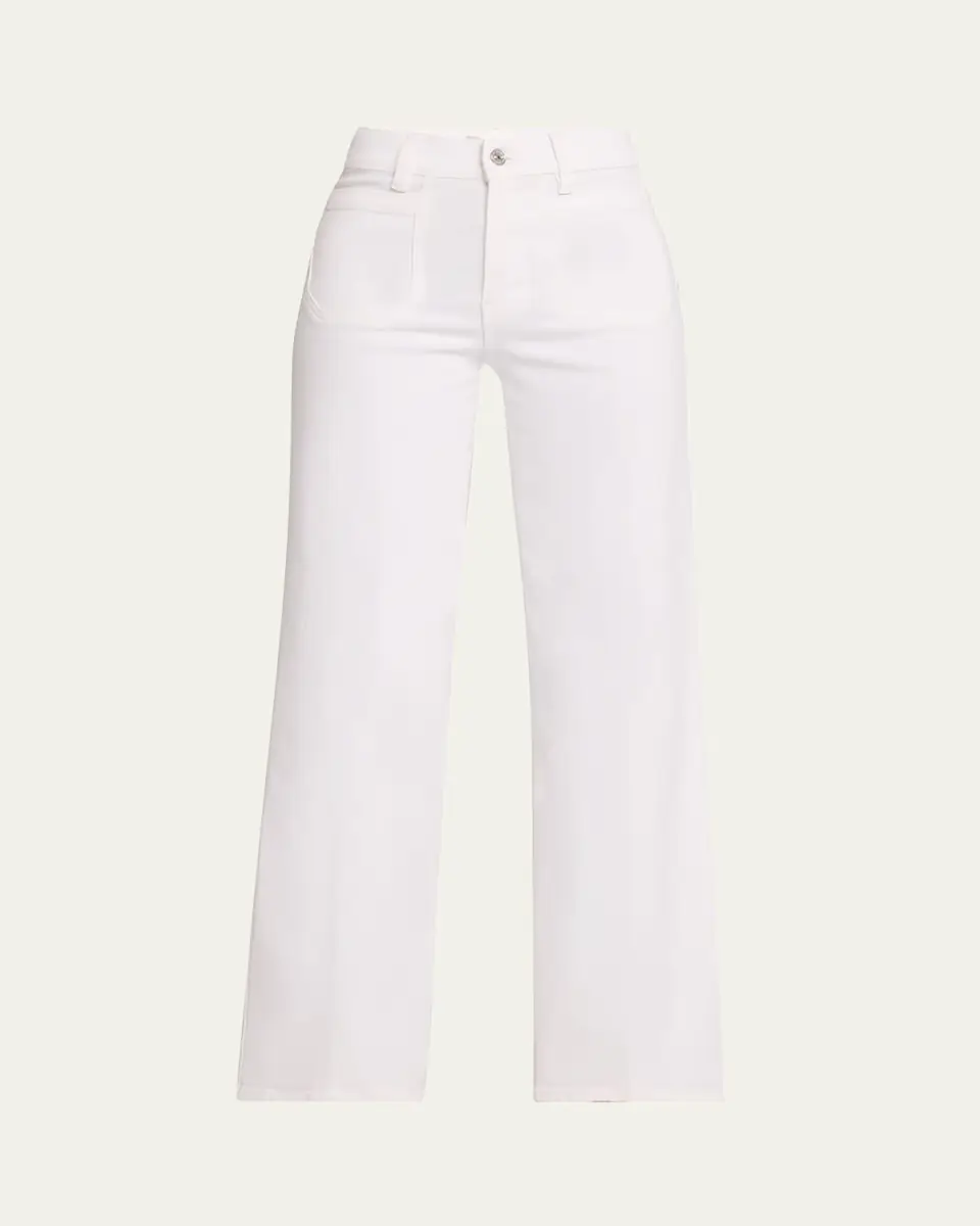 FRAME Le Slim Palazzo Modernist Pocket Jeans | Thumbnail 5