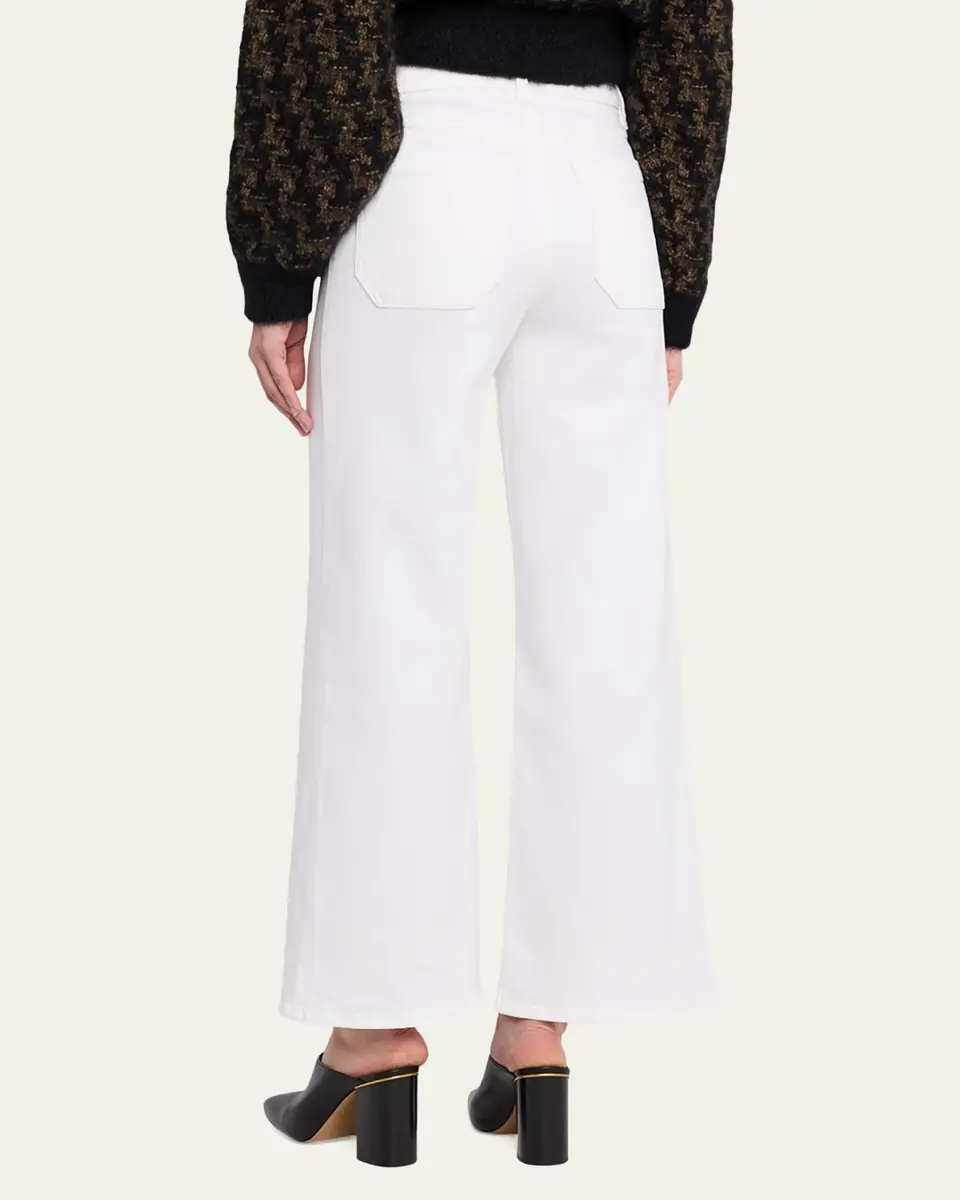 FRAME Le Slim Palazzo Modernist Pocket Jeans | Thumbnail 7