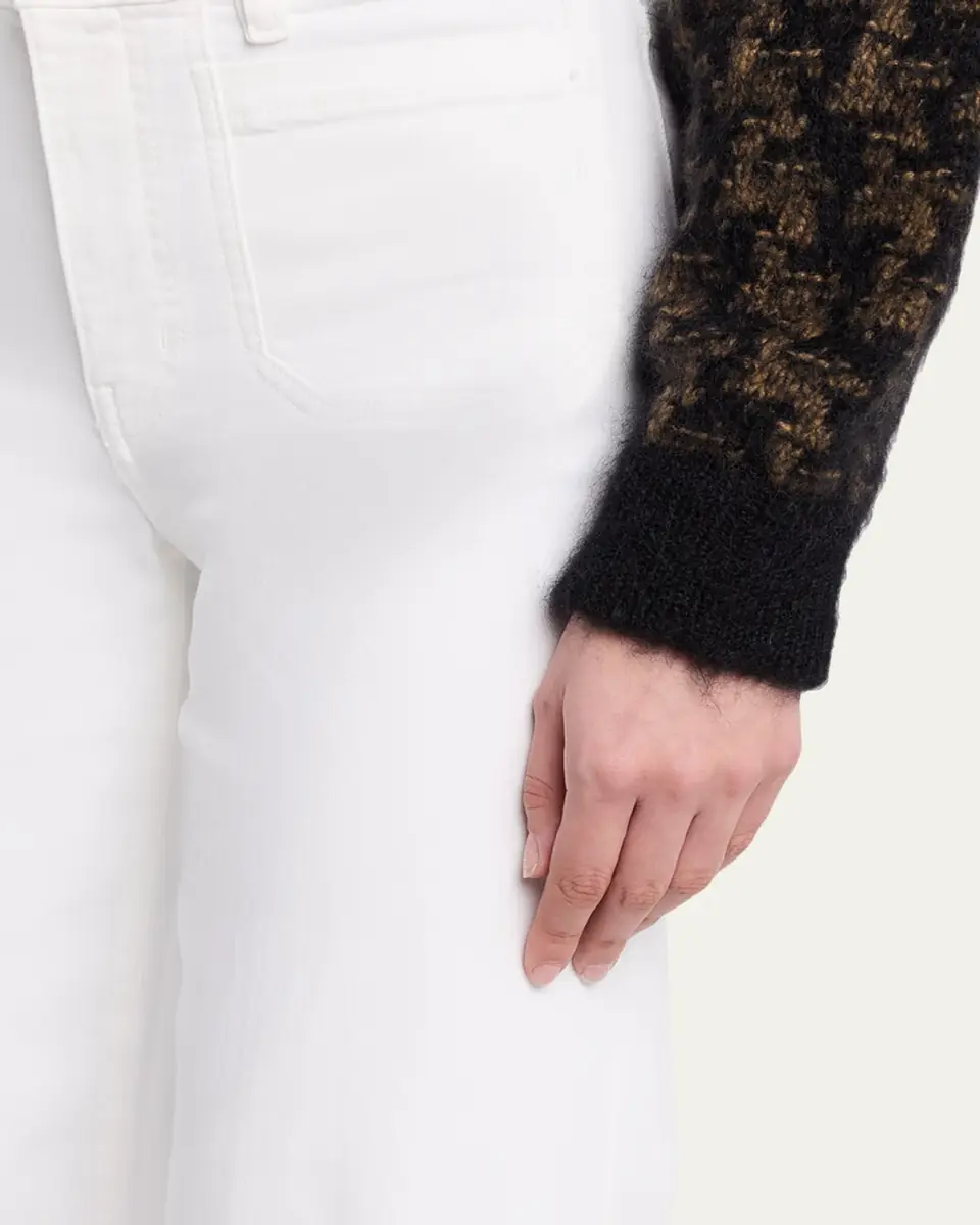 FRAME Le Slim Palazzo Modernist Pocket Jeans | Thumbnail 9