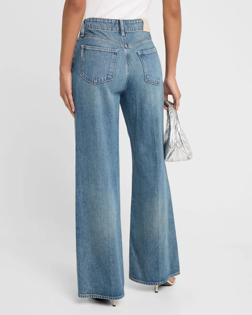 PAIGE Zoey Wide-Leg Jeans with Tie | Thumbnail 3 PAIGE Zoey Wide-Leg Jeans with Tie | Thumbnail 3