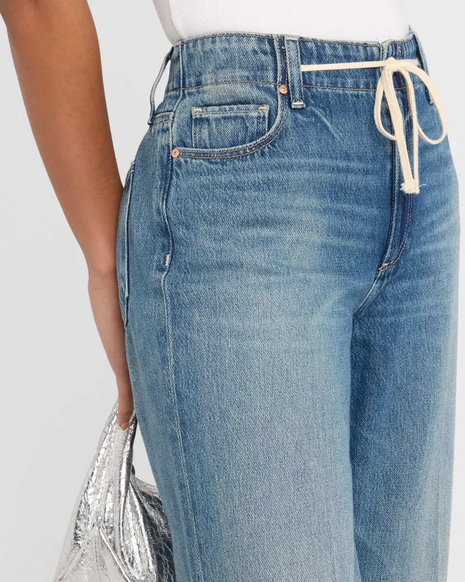 PAIGE Zoey Wide-Leg Jeans with Tie | Thumbnail 5 PAIGE Zoey Wide-Leg Jeans with Tie | Thumbnail 5