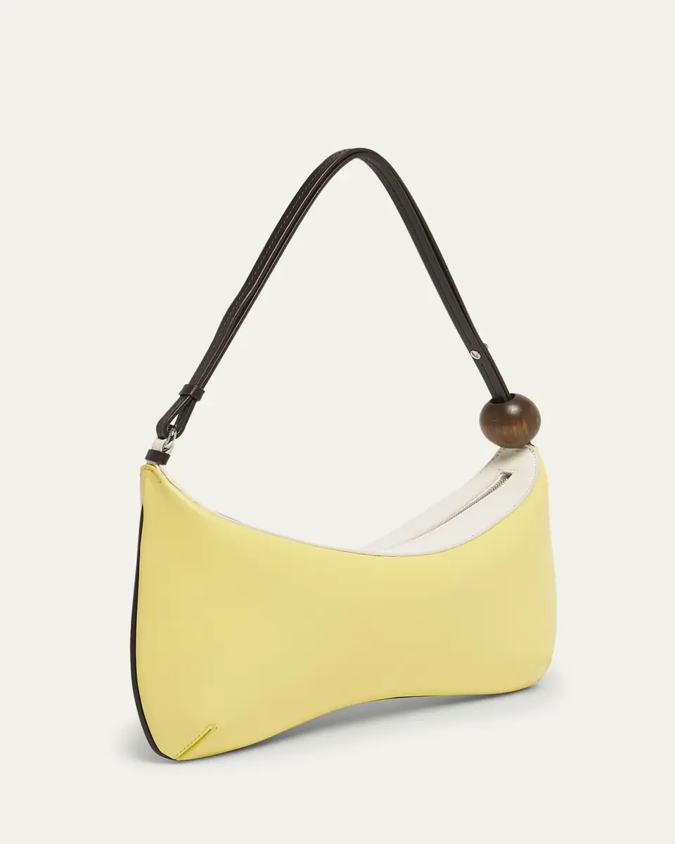 Jacquemus Le Grand Bisou Perle Leather Shoulder Bag | Thumbnail 7