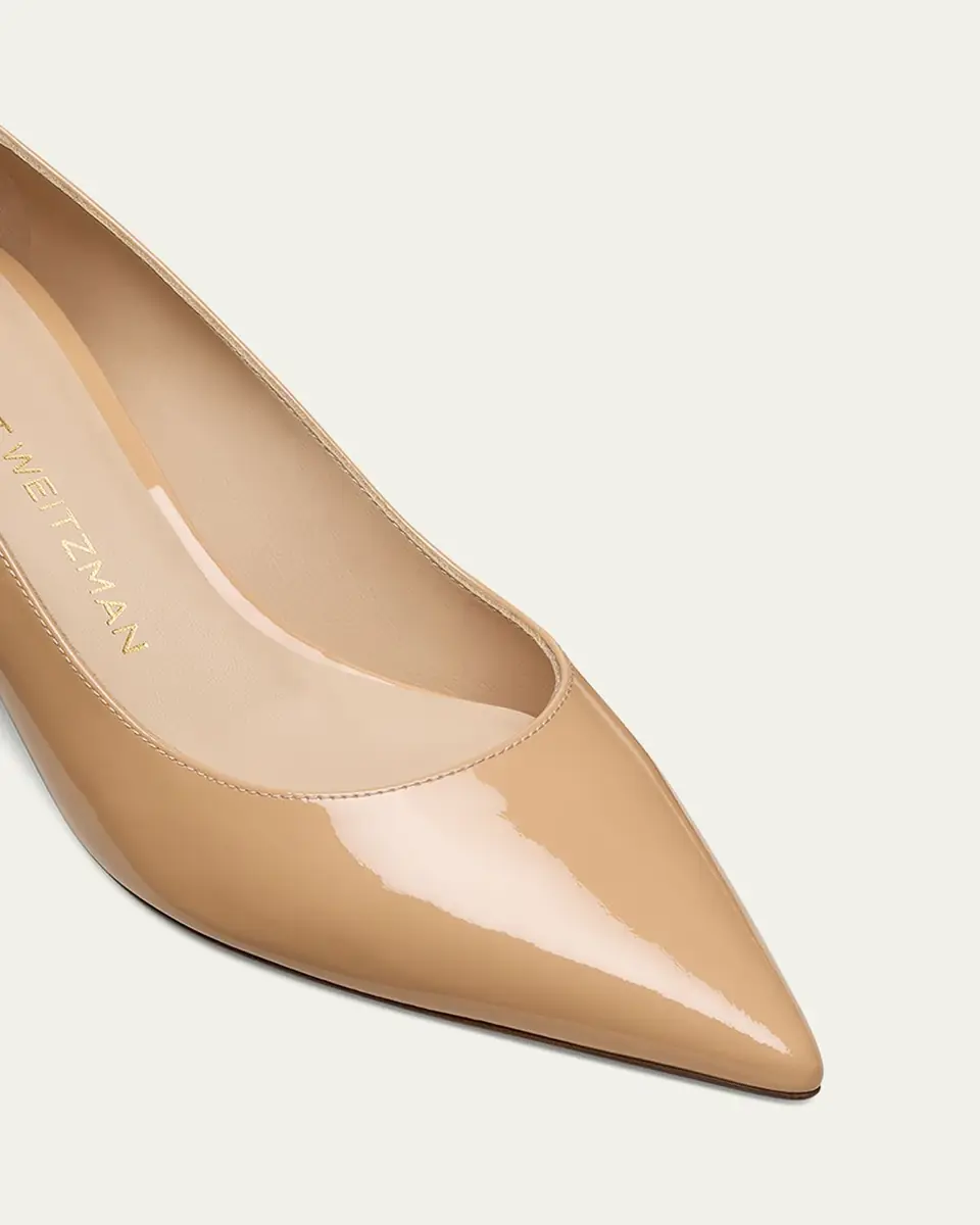 Stuart Weitzman Stuart Power Block-Heel Pumps | Thumbnail 3 Stuart Weitzman Stuart Power Block-Heel Pumps | Thumbnail 3