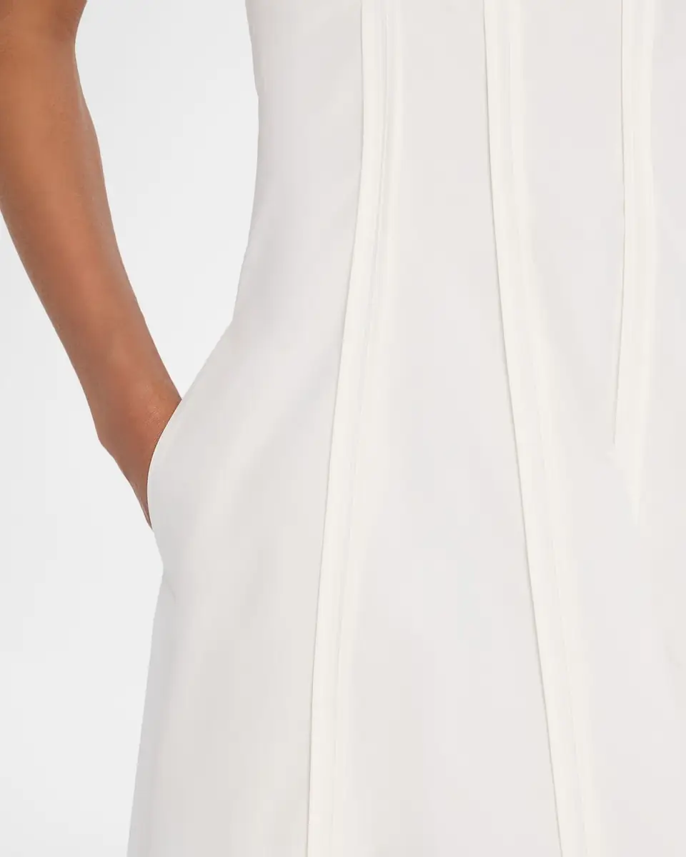 Les Coyotes De Paris Sculptural Poplin Midi Dress | Thumbnail 5 Les Coyotes De Paris Sculptural Poplin Midi Dress | Thumbnail 5