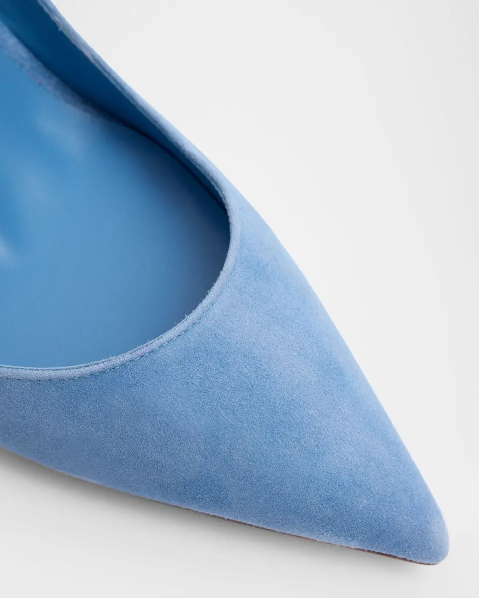 Christian Louboutin 85mm Iriza Suede Half-d'Orsay Pumps | Thumbnail 12 Christian Louboutin 85mm Iriza Suede Half-d'Orsay Pumps | Thumbnail 12