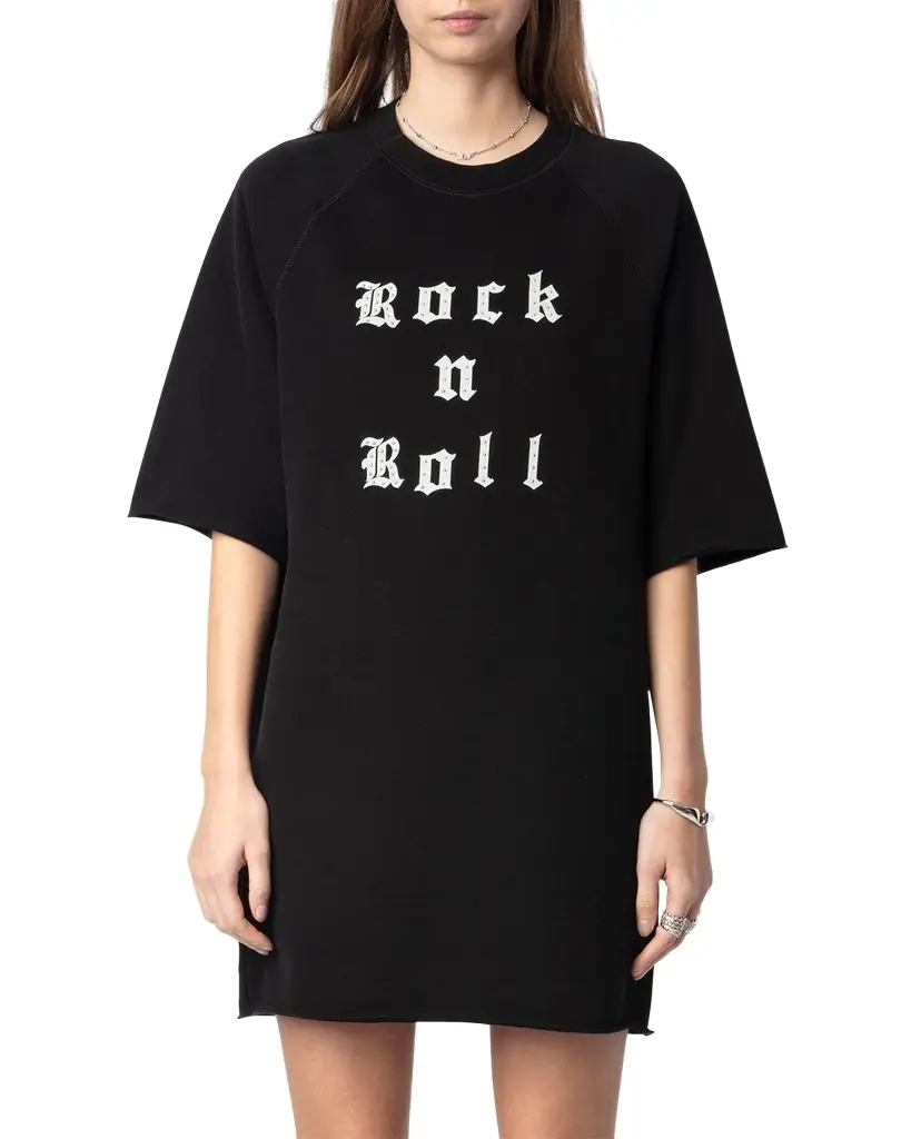 Zadig & Voltaire Grace Studded Rock N Roll Mini Dress | Image 1 Zadig & Voltaire Grace Studded Rock N Roll Mini Dress | Image 1