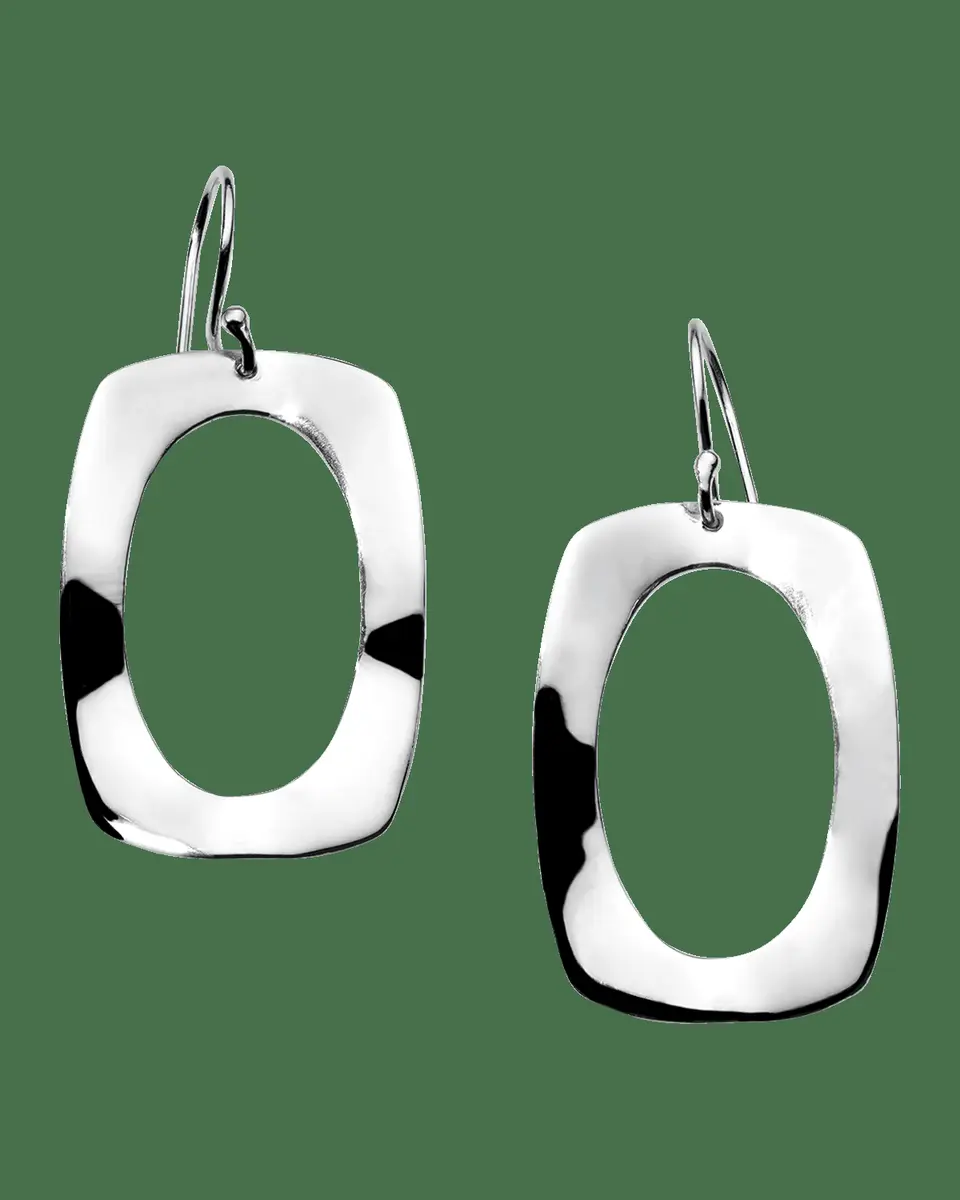 Ippolita 925 Classico Rounded Rectangle Wavy Frame Earrings | Thumbnail 2