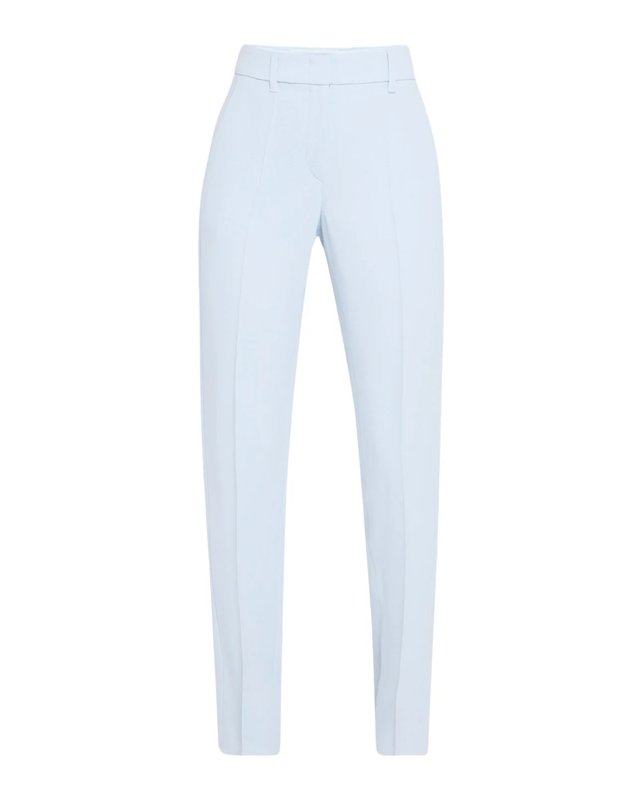 Emporio Armani Creased Straight-Leg Cady Crepe Trousers