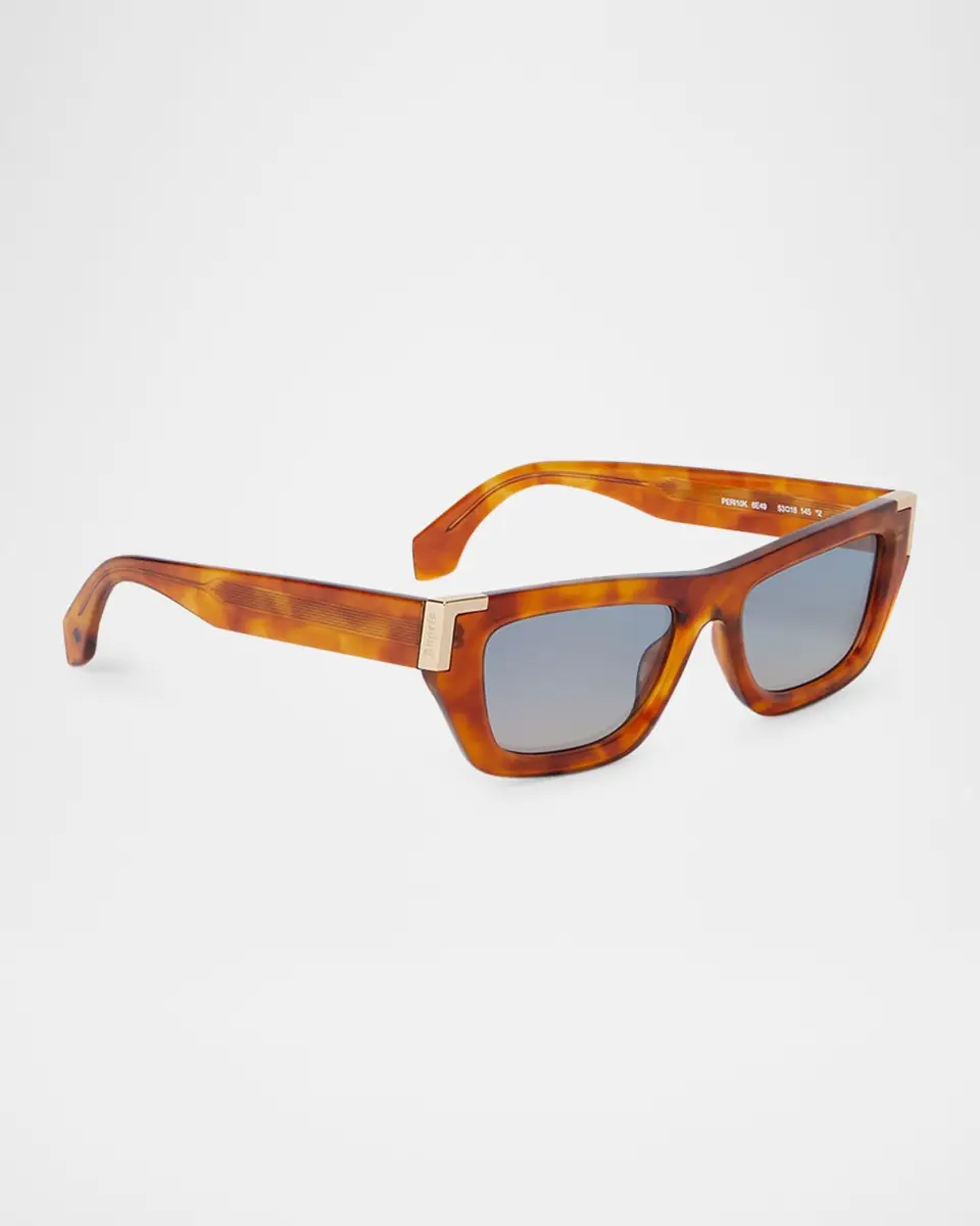 Palm Angels Malibu Rectangle Acetate Sunglasses | Thumbnail 2