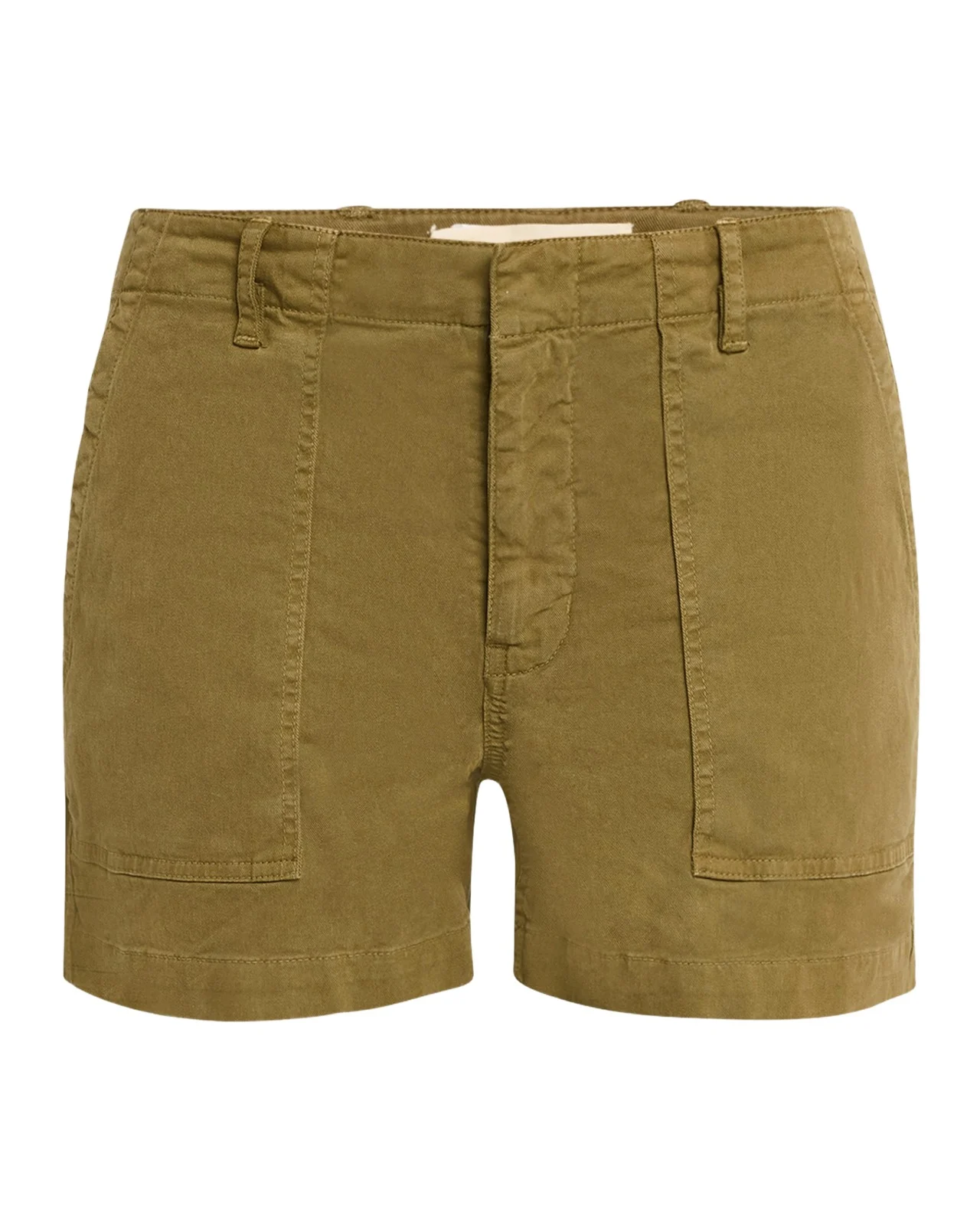 Nili Lotan Utility Cotton Gabardine Shorts