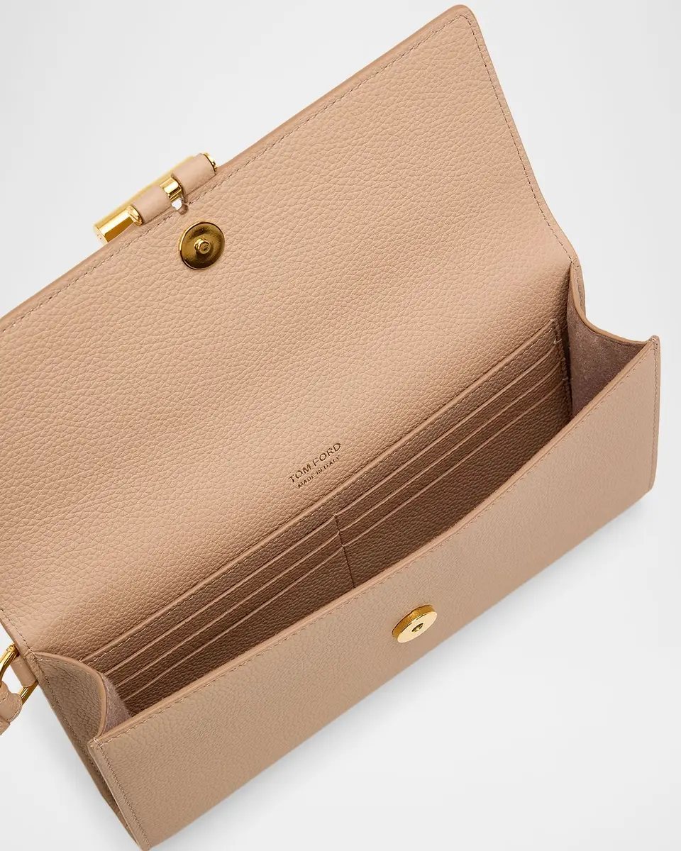TOM FORD Leather T Bar Wristlet Clutch Bag | Thumbnail 12 TOM FORD Leather T Bar Wristlet Clutch Bag | Thumbnail 12