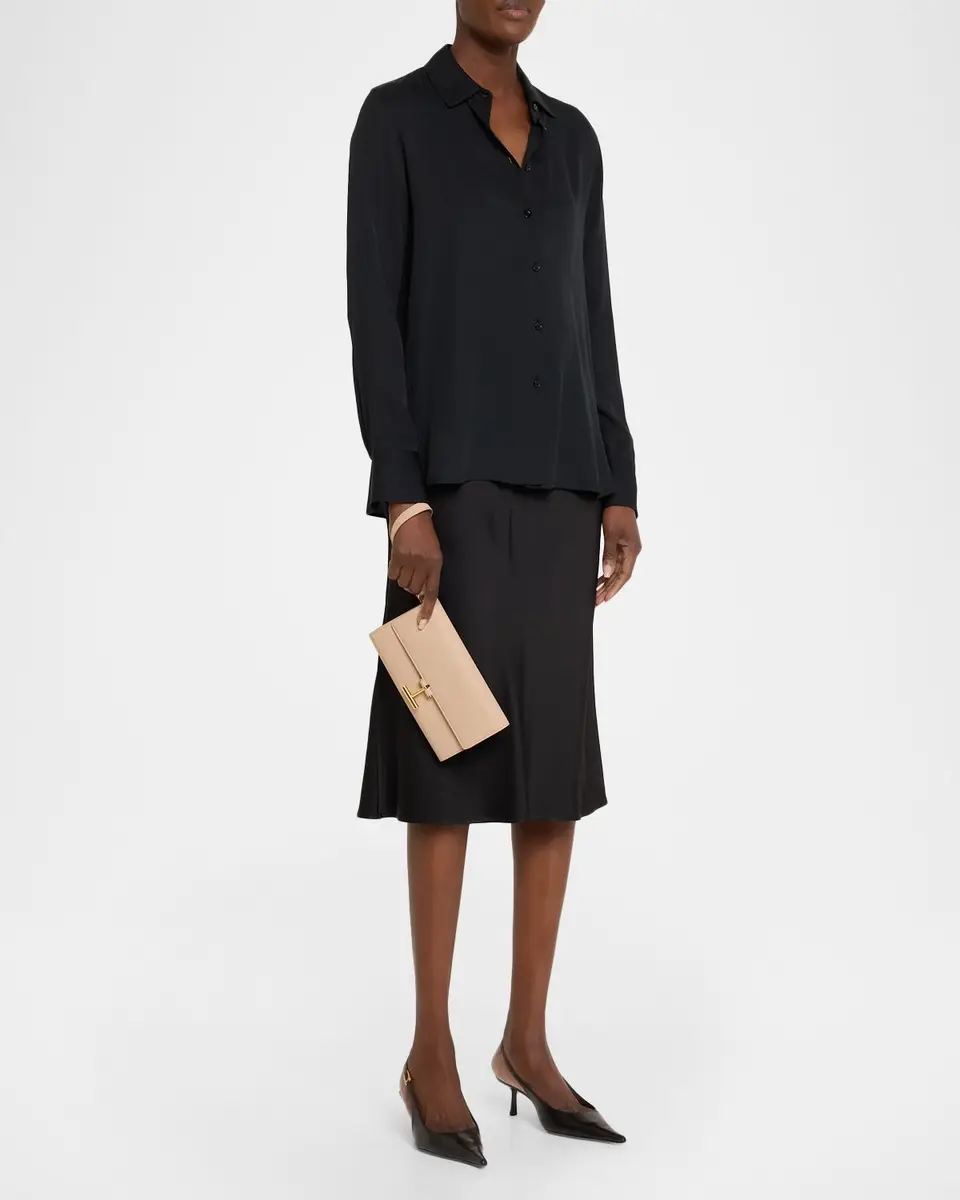 TOM FORD Leather T Bar Wristlet Clutch Bag | Thumbnail 13 TOM FORD Leather T Bar Wristlet Clutch Bag | Thumbnail 13