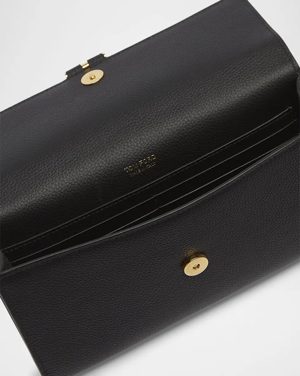 TOM FORD Leather T Bar Wristlet Clutch Bag | Thumbnail 7 TOM FORD Leather T Bar Wristlet Clutch Bag | Thumbnail 7