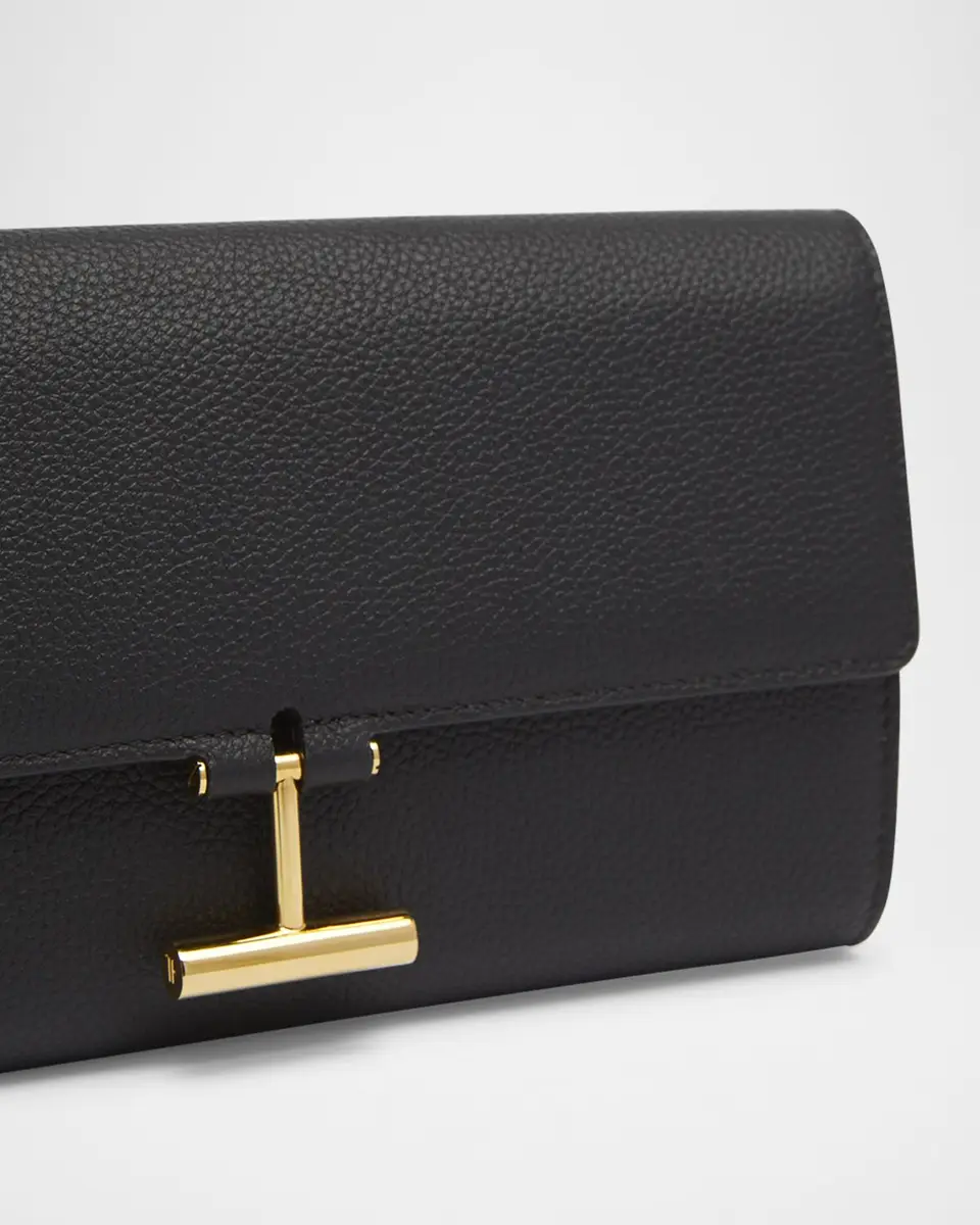 TOM FORD Leather T Bar Wristlet Clutch Bag | Thumbnail 9 TOM FORD Leather T Bar Wristlet Clutch Bag | Thumbnail 9