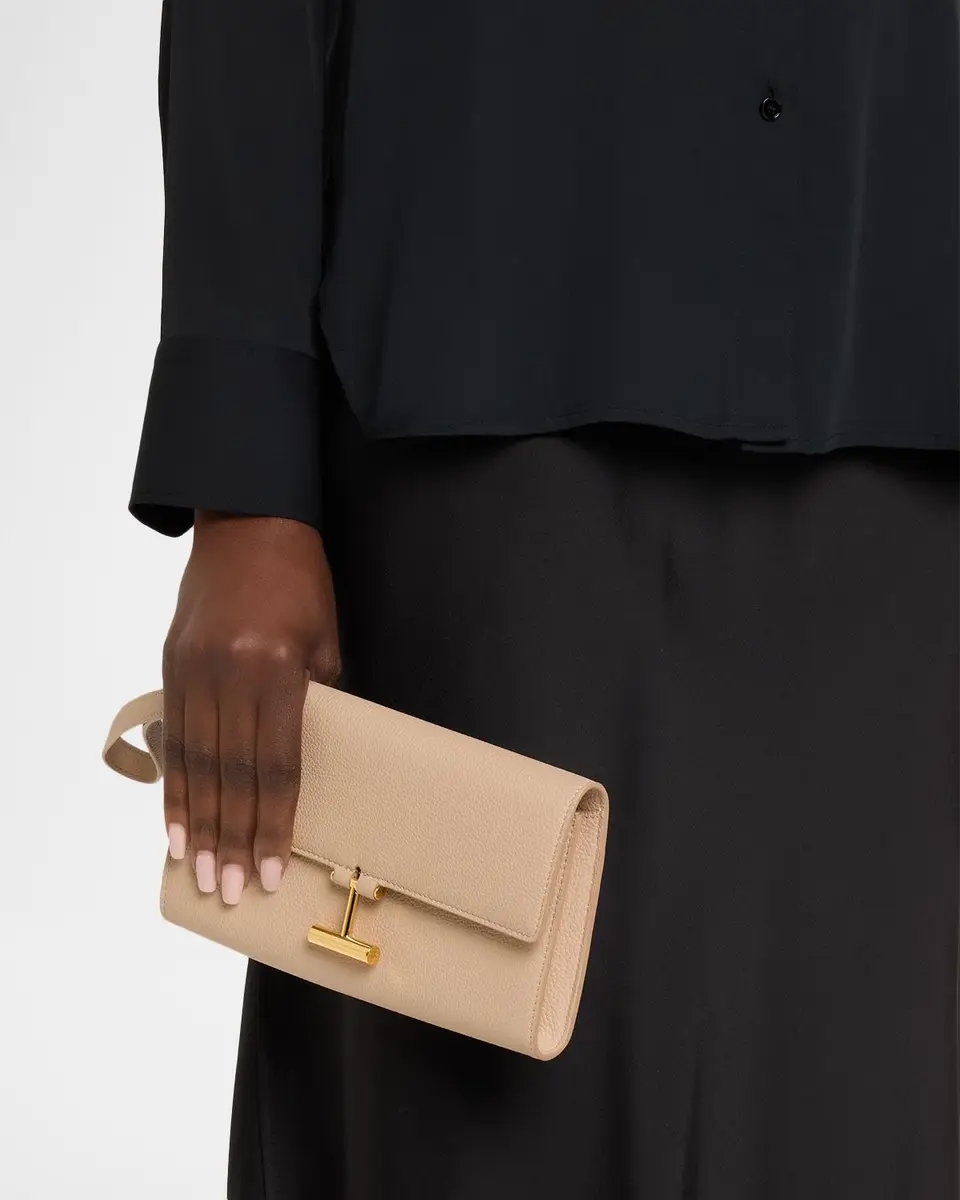 TOM FORD Leather T Bar Wristlet Clutch Bag | Thumbnail 10 TOM FORD Leather T Bar Wristlet Clutch Bag | Thumbnail 10