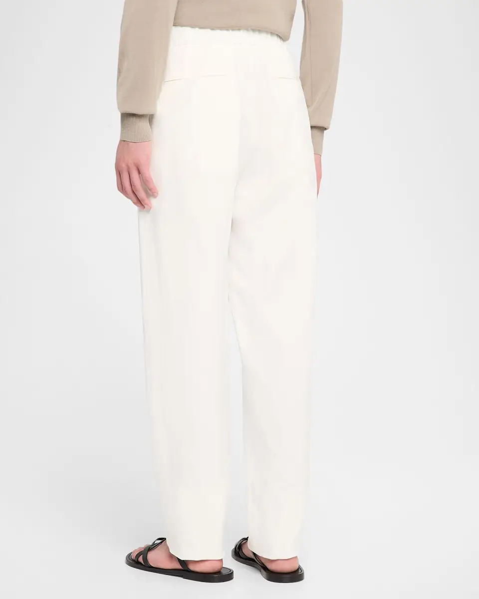 Giorgio Armani Men's Linen Drawstring Trousers | Thumbnail 3