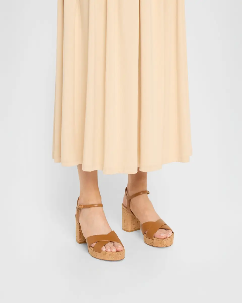 Stuart Weitzman Dayna Leather Crisscross Platform Sandals | Thumbnail 2 Stuart Weitzman Dayna Leather Crisscross Platform Sandals | Thumbnail 2