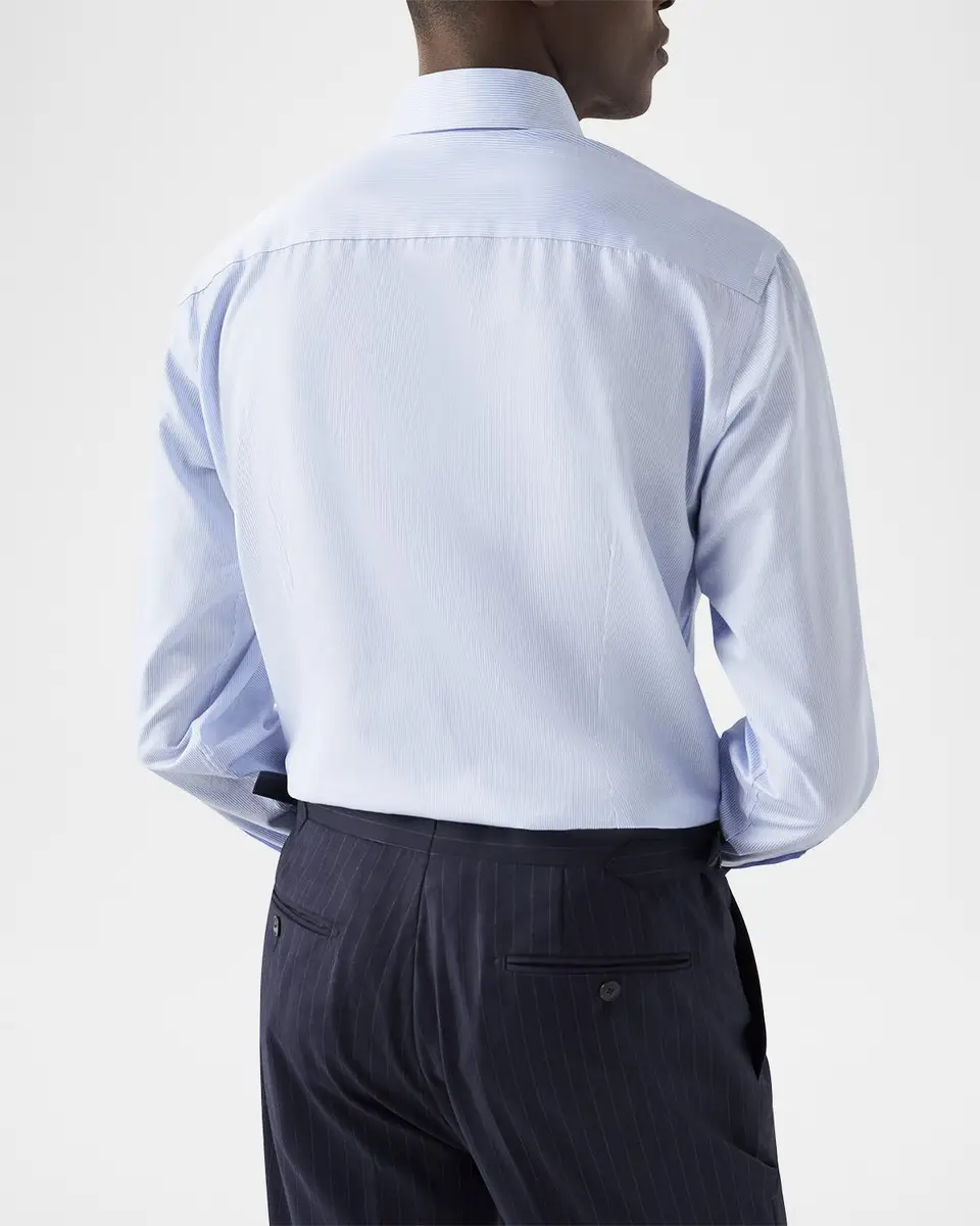 Eton Men's Contemporary-Fit Stripe Dress Shirt | Thumbnail 3