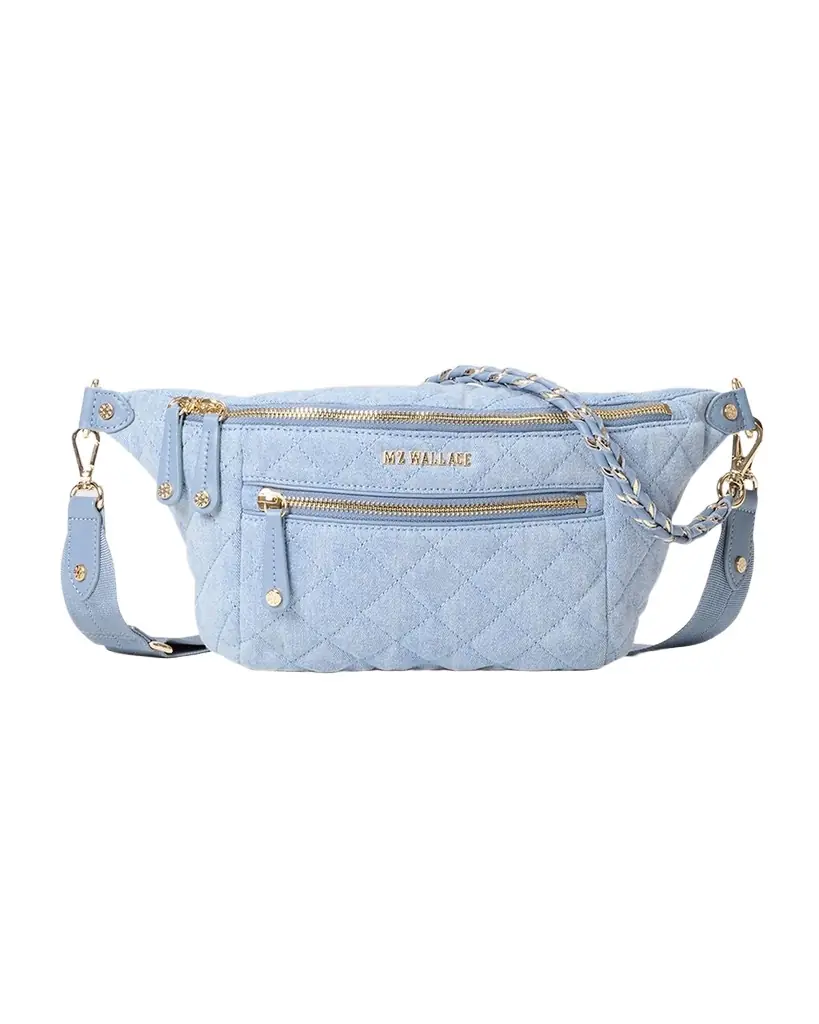 MZ Wallace Crosby Small Quilted Sling Belt Bag | Image 1 MZ Wallace Crosby Small Quilted Sling Belt Bag | Image 1