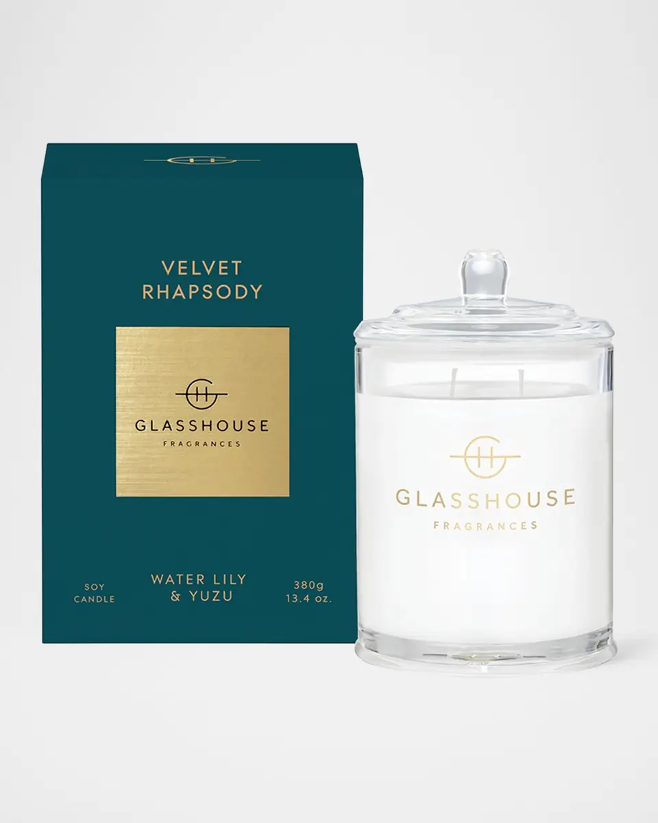 Glasshouse Fragrances Velvet Rhapsody Candle, 13.4 oz. | Thumbnail 2 Glasshouse Fragrances Velvet Rhapsody Candle, 13.4 oz. | Thumbnail 2