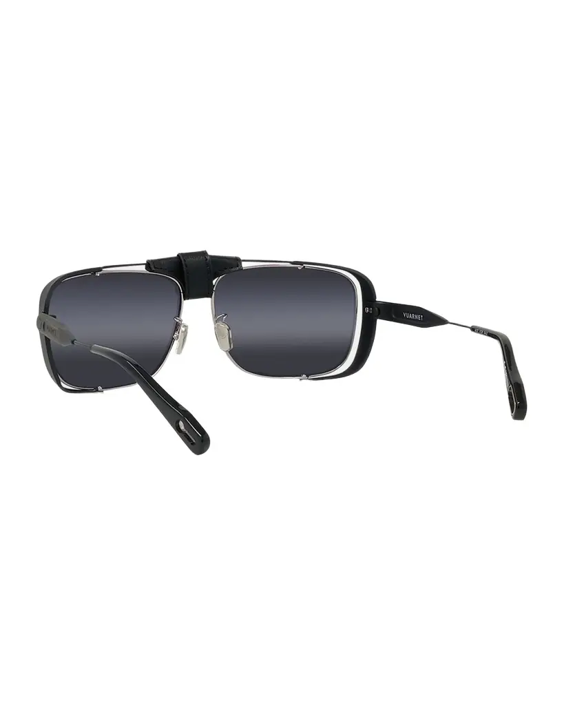 Vuarnet Men's Arctic 02 Titanium Aviator Sunglasses | Image 1 Vuarnet Men's Arctic 02 Titanium Aviator Sunglasses | Image 1