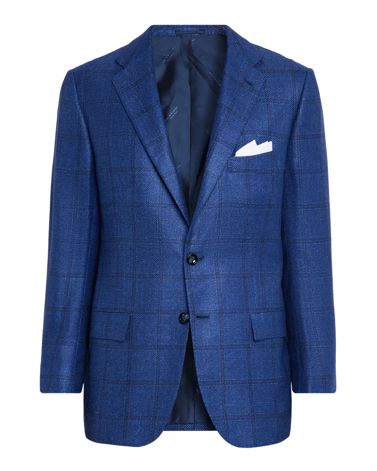 Men's Windowpane Check Single-Breasted Sport Coat Men's Windowpane Check Single-Breasted Sport Coat