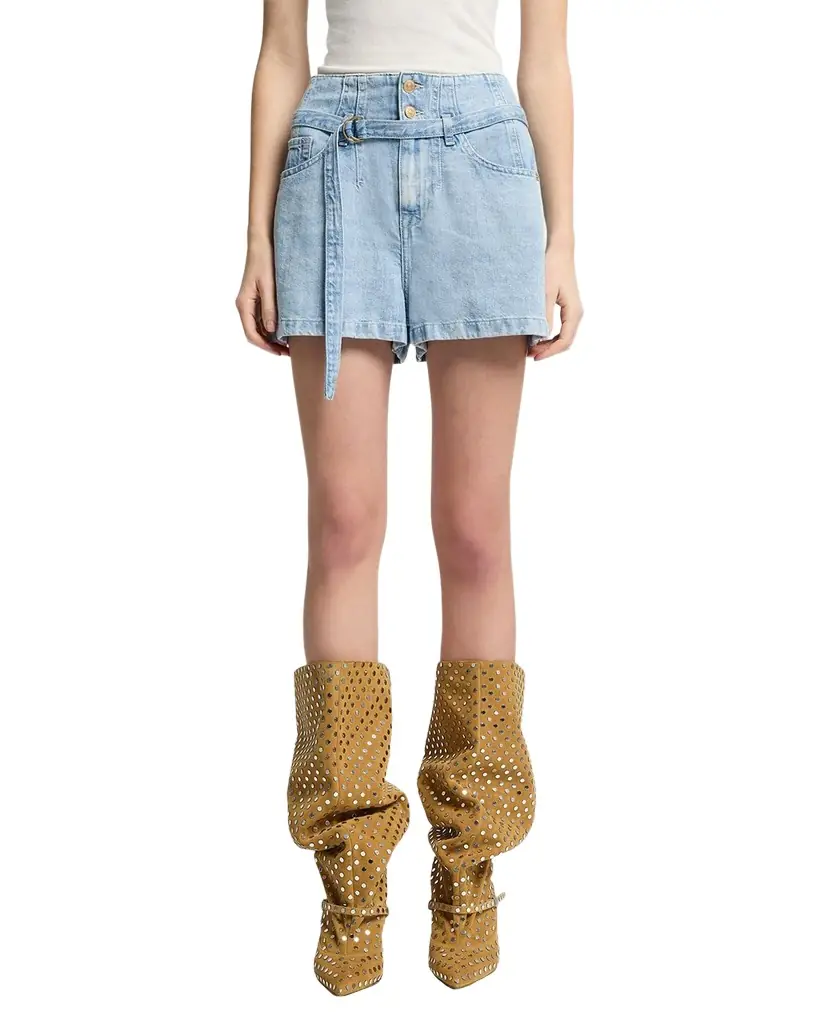 7 for all mankind Belted Shorts | Image 1 7 for all mankind Belted Shorts | Image 1