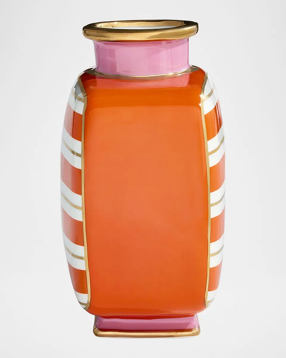 Jonathan Adler Portofino Square Vase - 8" | Thumbnail 2 Jonathan Adler Portofino Square Vase - 8" | Thumbnail 2