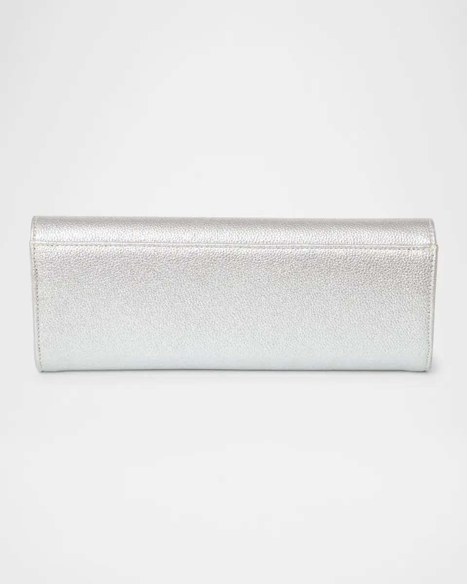 MICHELLE WILHITE Robbie Mini Flap Metallic Clutch Bag | Thumbnail 2 MICHELLE WILHITE Robbie Mini Flap Metallic Clutch Bag | Thumbnail 2