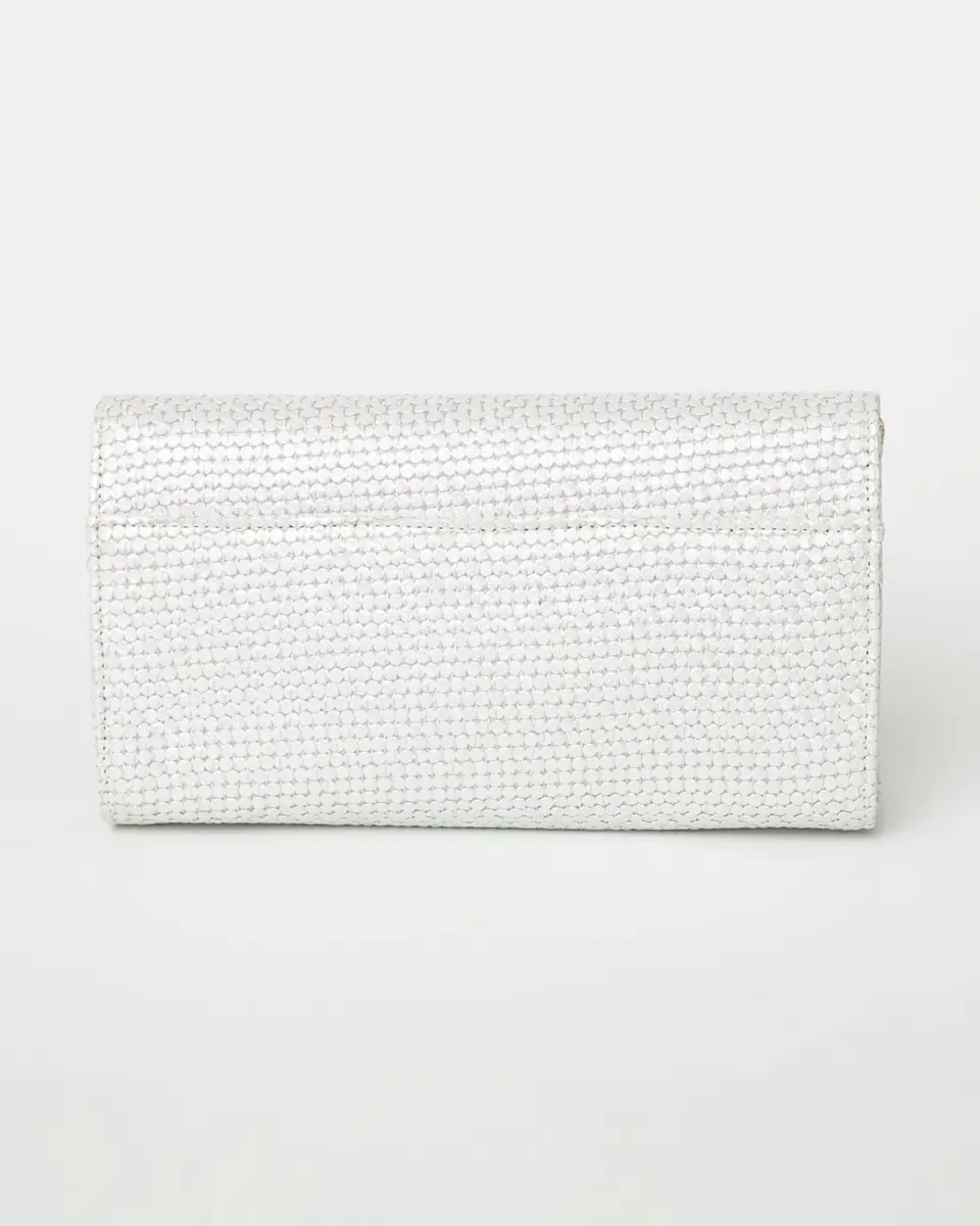 MICHELLE WILHITE Olivia Flap Woven Clutch Bag | Thumbnail 2 MICHELLE WILHITE Olivia Flap Woven Clutch Bag | Thumbnail 2