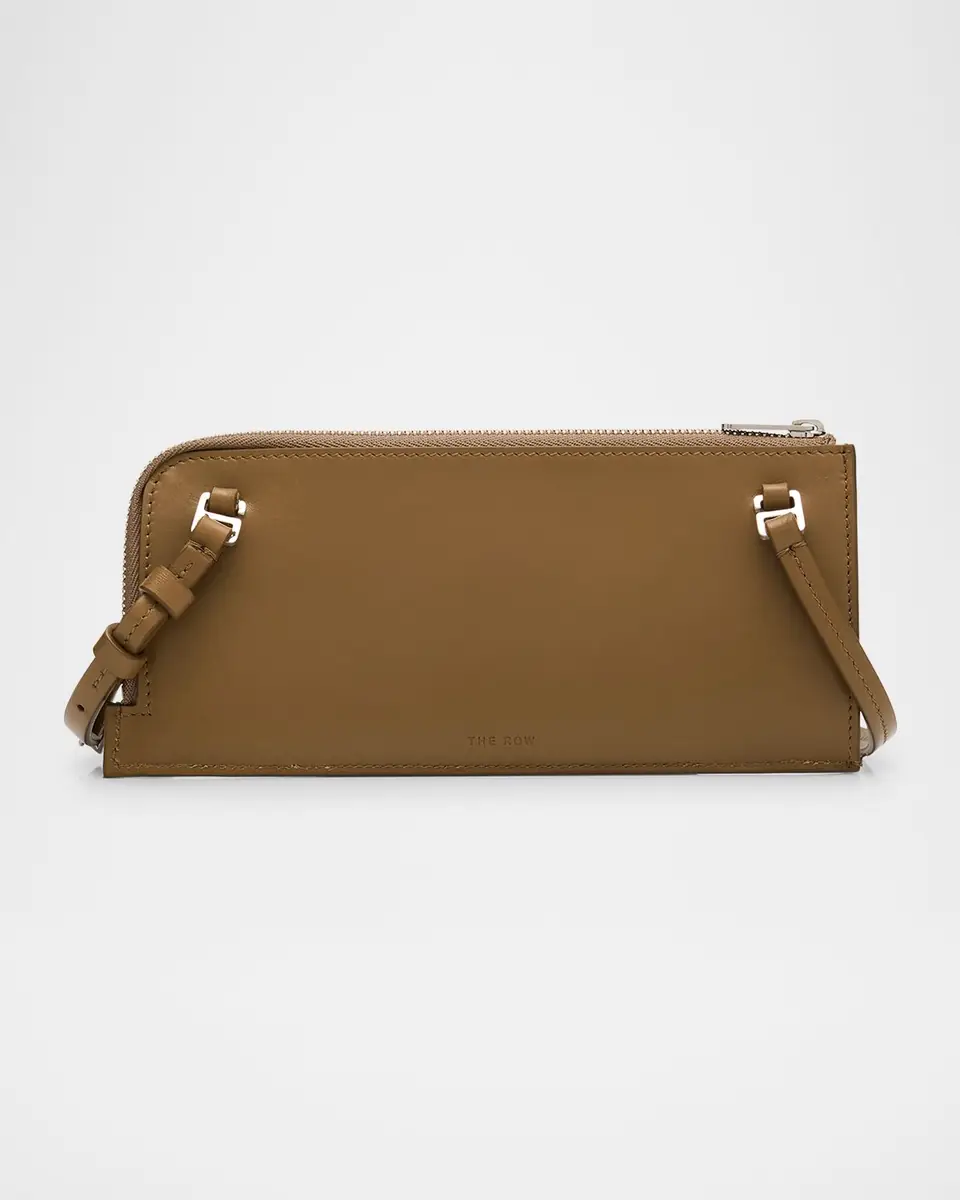 THE ROW Long Wallet in Smooth Box Calf Leather | Thumbnail 3