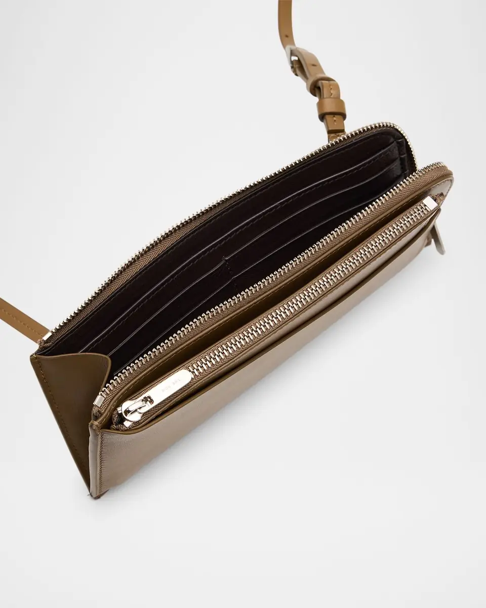 THE ROW Long Wallet in Smooth Box Calf Leather | Thumbnail 4