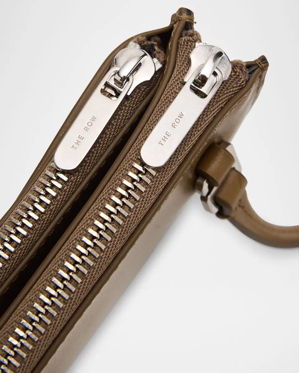 THE ROW Long Wallet in Smooth Box Calf Leather | Thumbnail 6