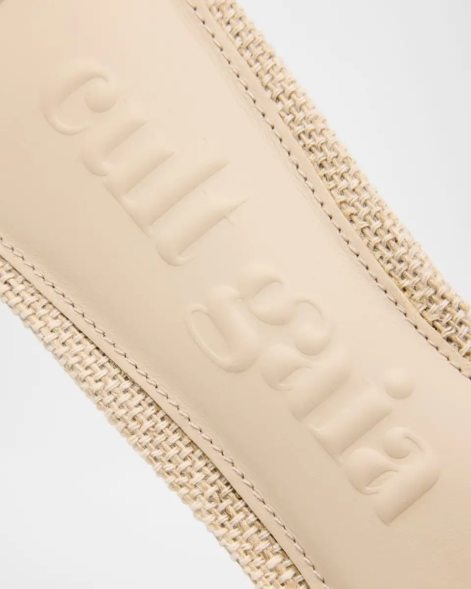 Cult Gaia Maya Frayed Jute Flat Sandals | Thumbnail 4 Cult Gaia Maya Frayed Jute Flat Sandals | Thumbnail 4