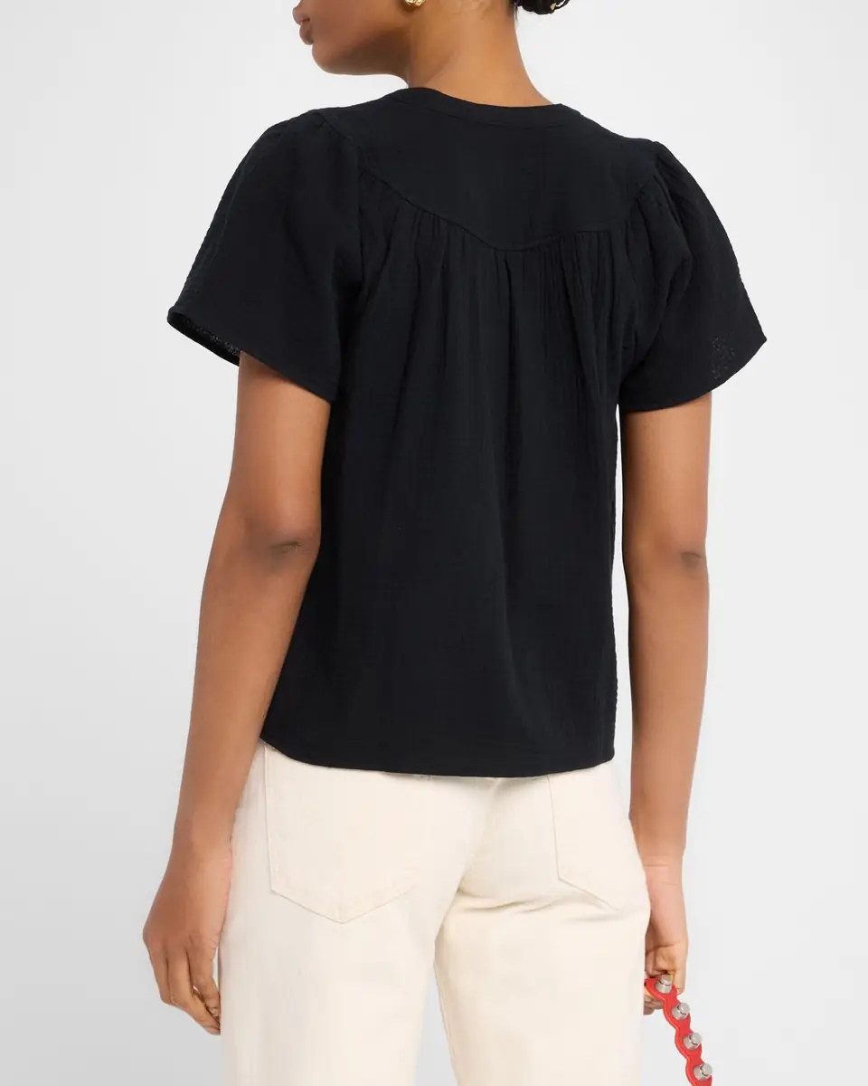 RAILS Sayer Gauze Blouse | Thumbnail 3