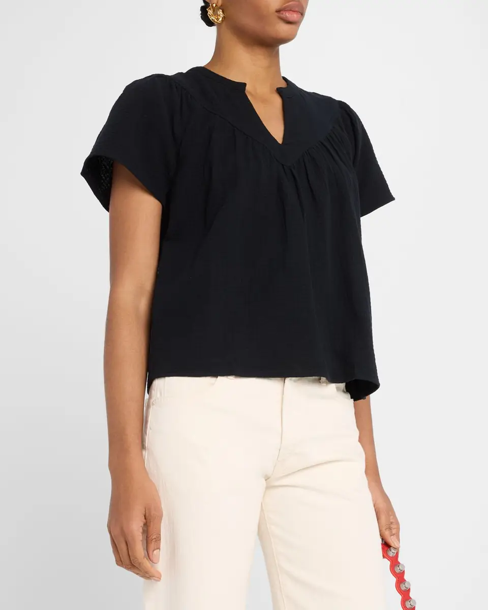 RAILS Sayer Gauze Blouse | Thumbnail 4