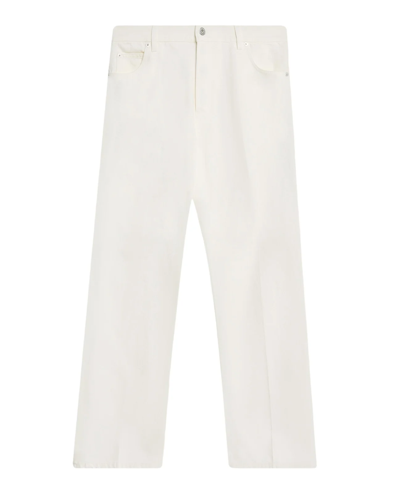 Men's Straight-Flare Denim Five-Pocket Pants