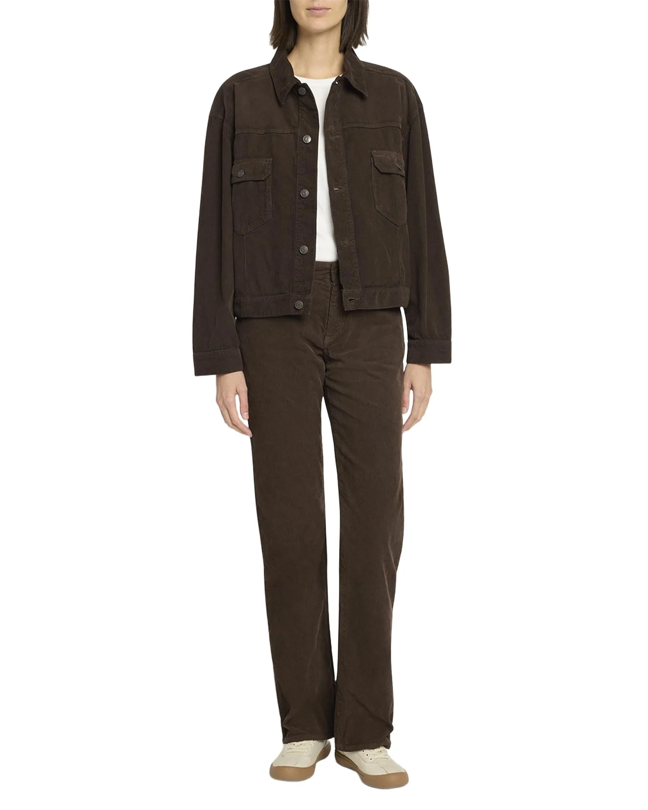 Carlyl Corduroy Straight-Leg Pants Carlyl Corduroy Straight-Leg Pants