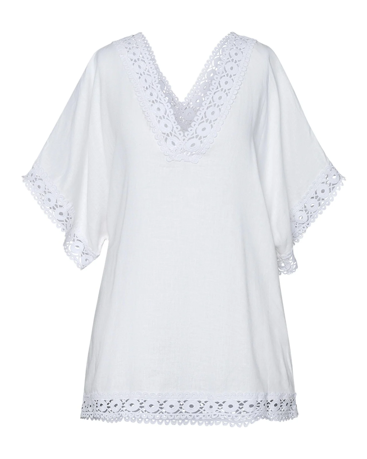 Lakeside V-Neck Tunic Coverup